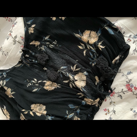 Cropped floral long sleeve - Picture 2 of 2